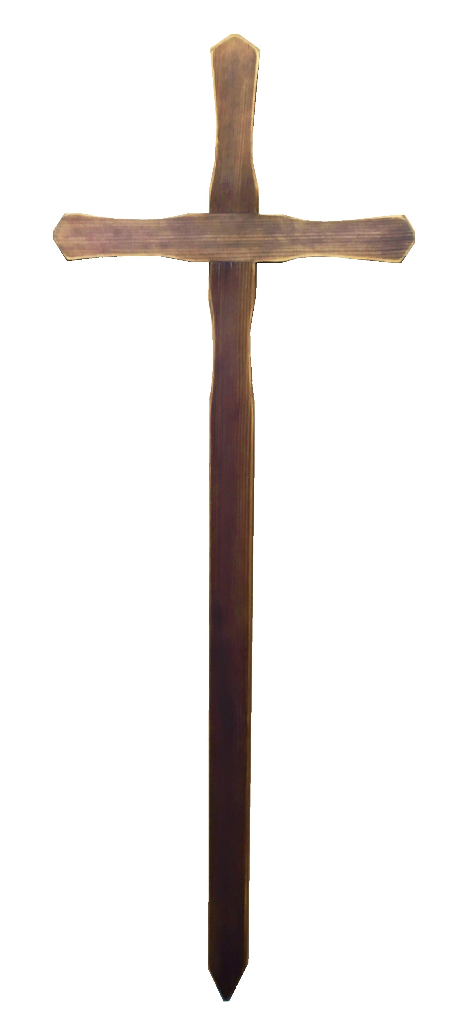Kříž dřevěný, mořený 110
