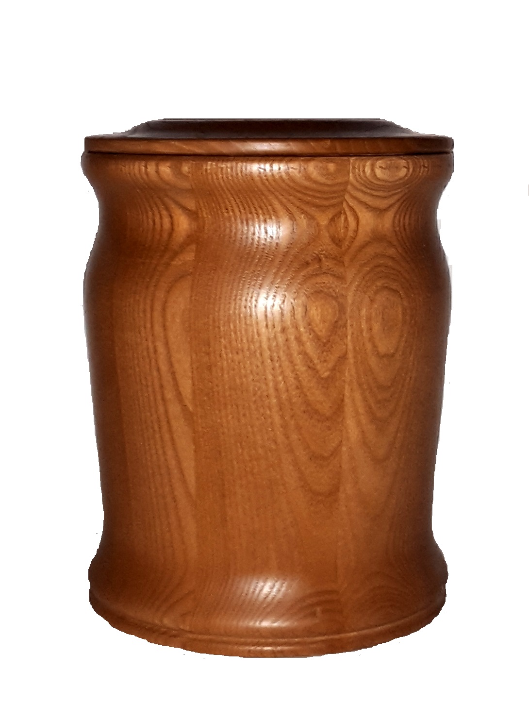 Dřevěná urna, jasan medový