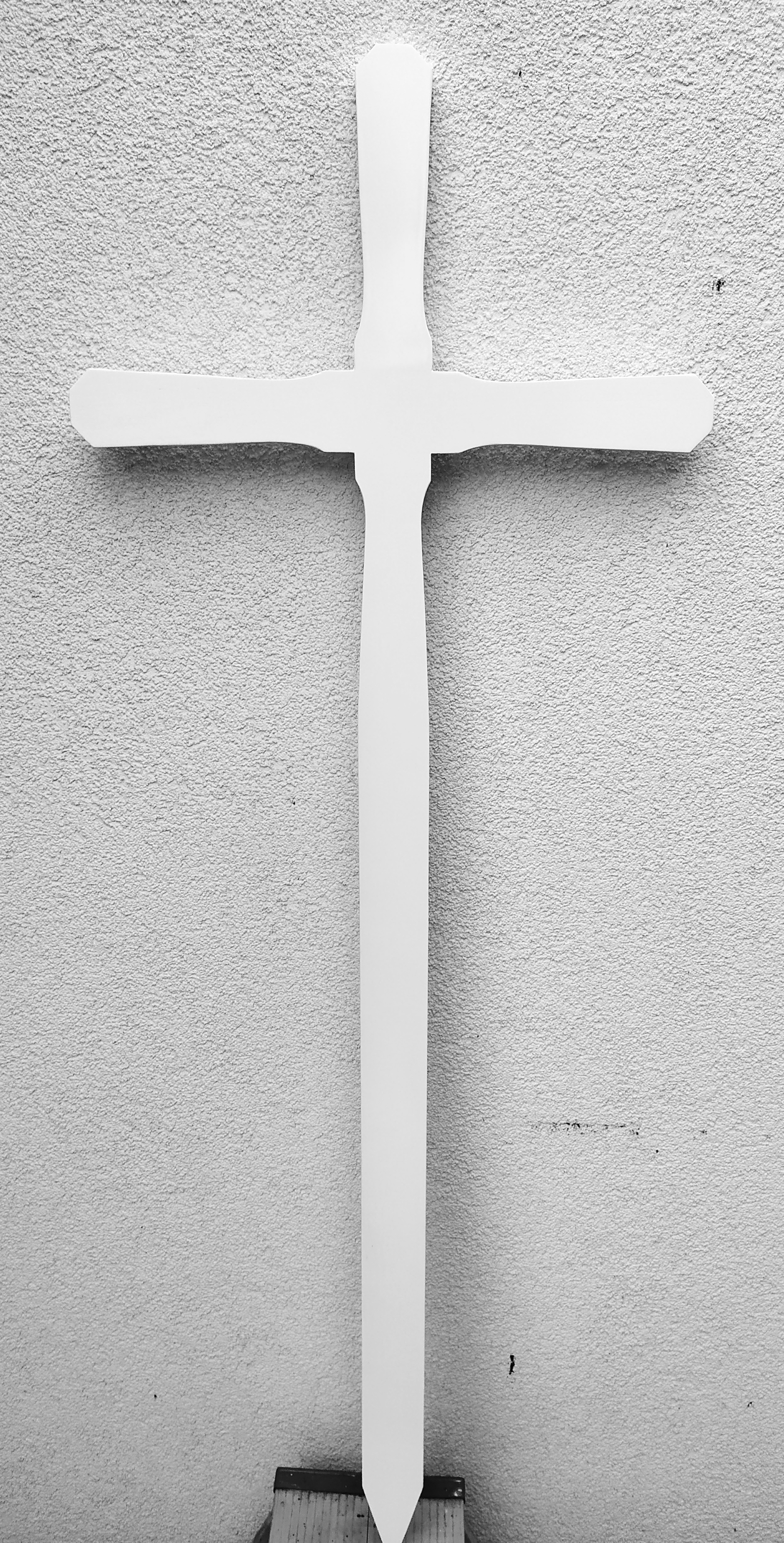 Kříž bílý 135cm