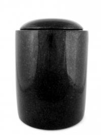 Kamenný obal na urnu, černá žula sweden