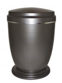 OBAL NA URNU, kovově šedá metalická mat